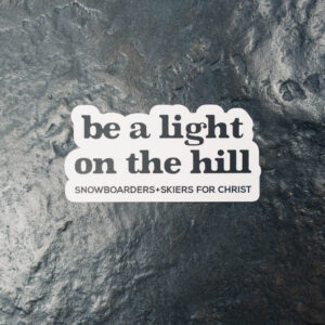 Light on the Hill Sticker