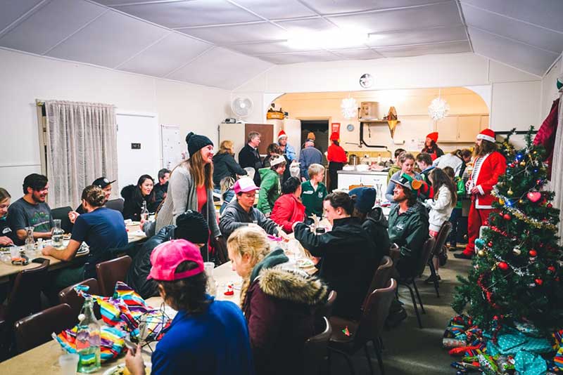 SFC enjoyed Christmas in July at the op shop, By Day & Night. Every Wednesday, they provide dinner to over 100 people.