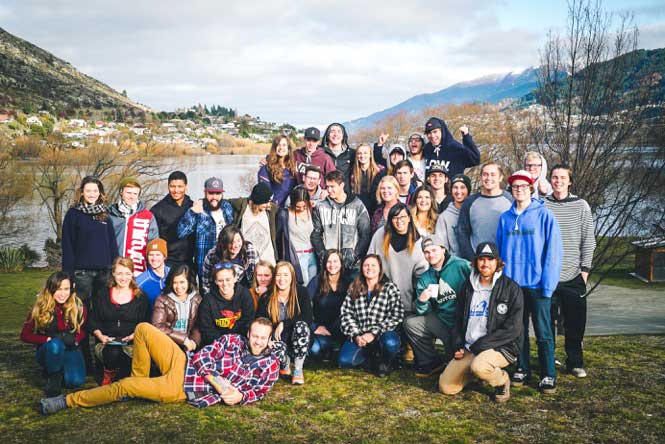 SFC New Zealand sharing the heart to see active SFC chapters back in Queenstown, Wanaka and Christchurch with the YWAM Queenstown SDTS.