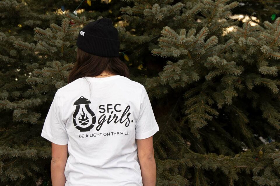 SFC Girls Logo Tee Back